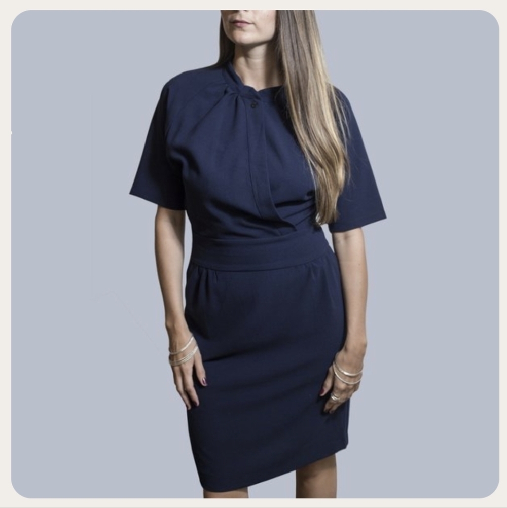 Allison Wonderland Adore Dress Blue Size 4 BNWT